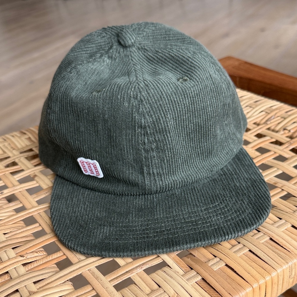 Topo Designs Forest Green Corduroy Cap Unisex